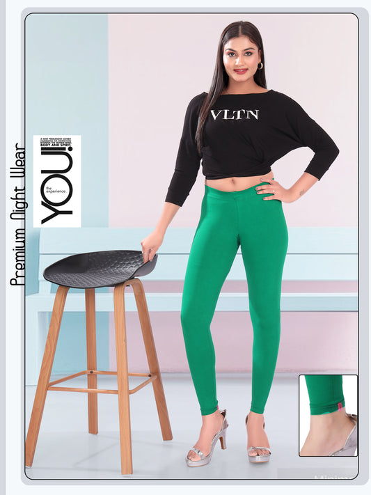 CUTEFABS ANKLE LEGGINGS GREEN